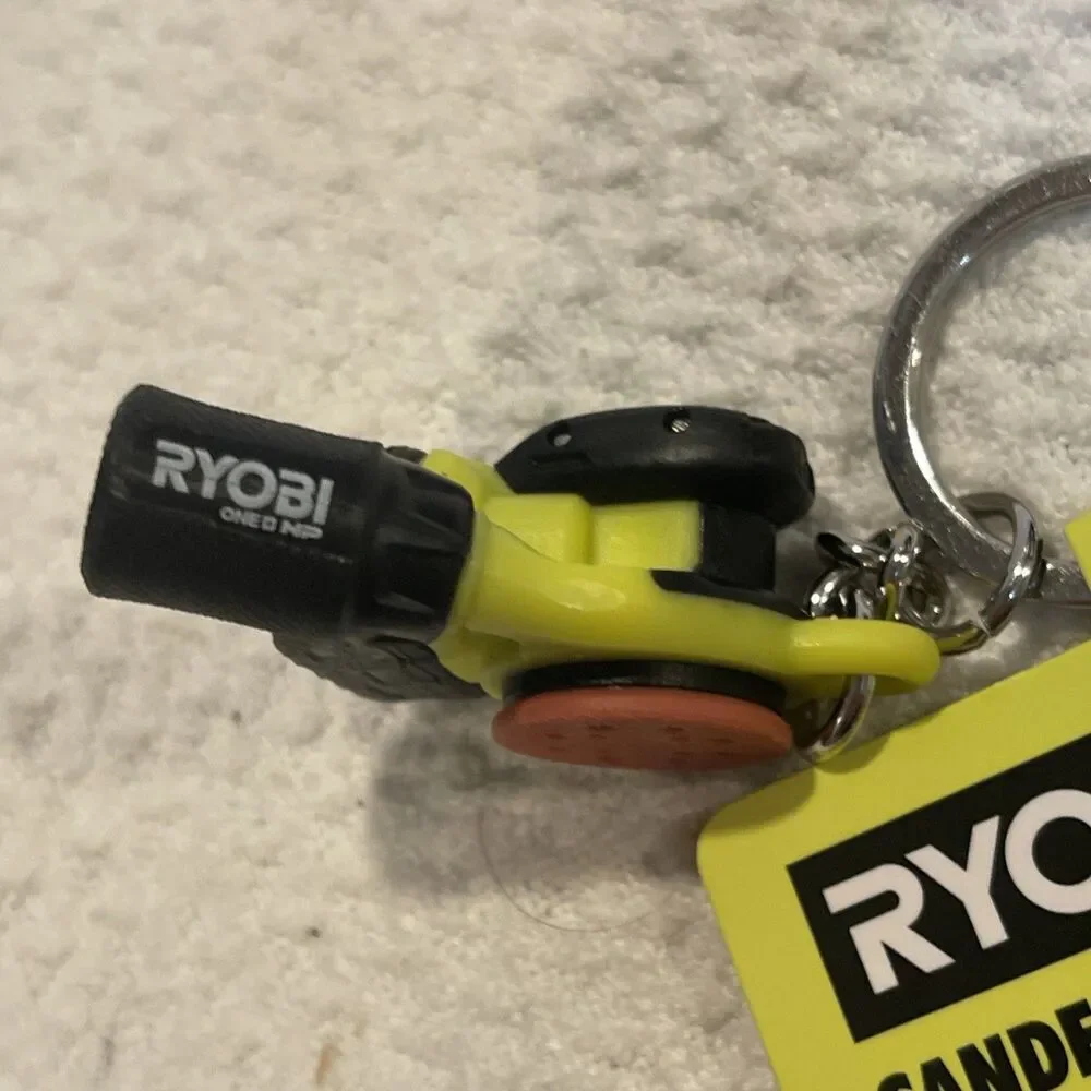 RYOBI Mini’s Keyring Keychain Orbital Sander, New, Christmas Gift, Dad